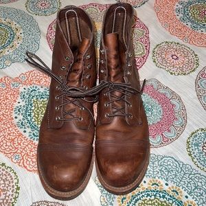 Reg Wing Shoes Iron Ranger Boots 8111 in Ox Blood